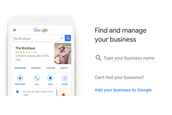 Your Private School: Cube Creative Design & Marketing image Google My Business Step 1