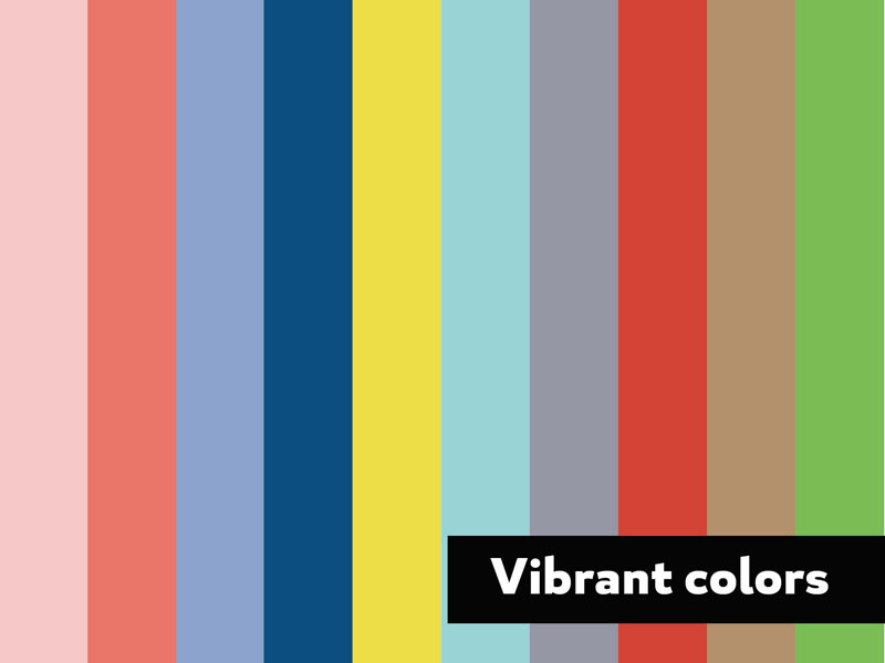2016 Design Trends - Vibrant Colors