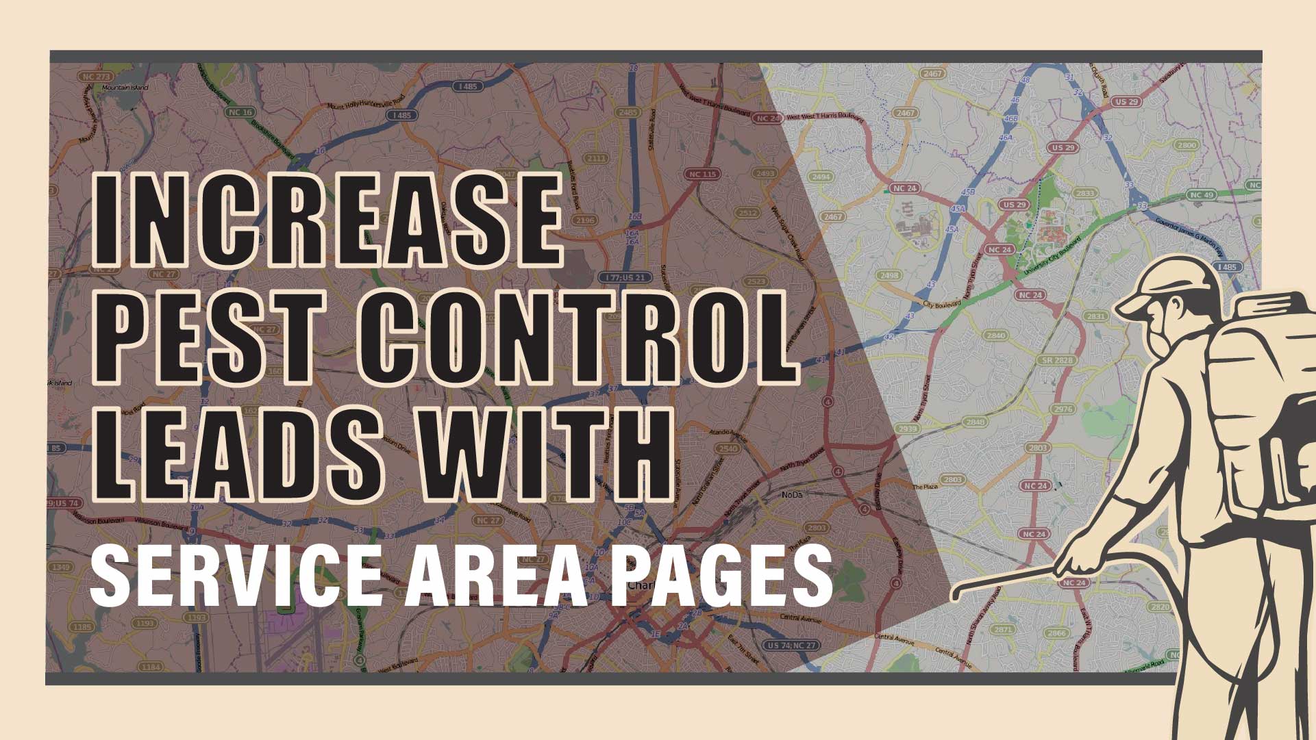 How Service Area Pages Can Increase Your Pest Control Leads