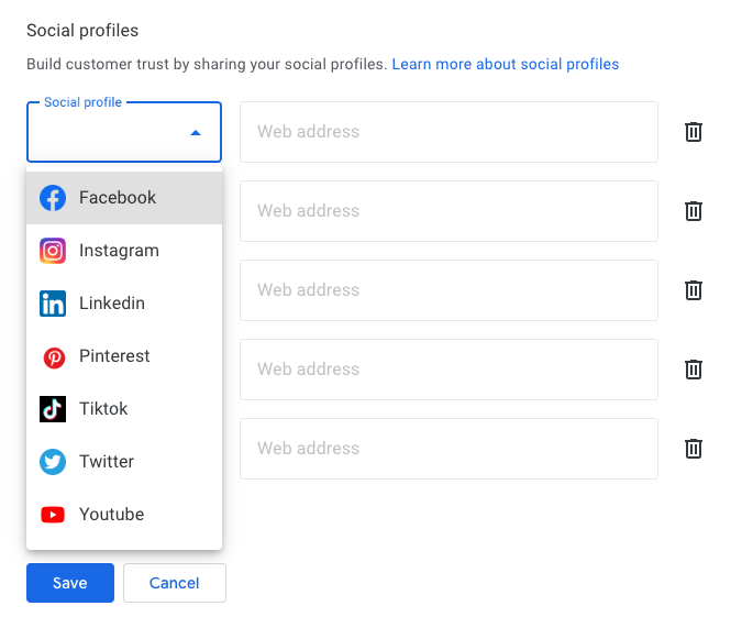 Exterminator's Guide to Google Business Profile image Add social media profiles in Google business page