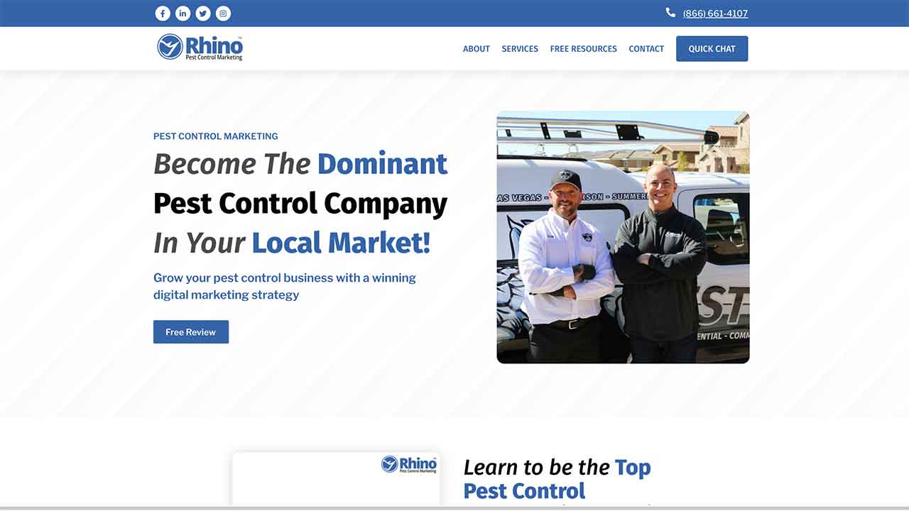 How to Pick a Pest Control SEO Agency (5-Step Guide) image Rhino Pest Control Marketing