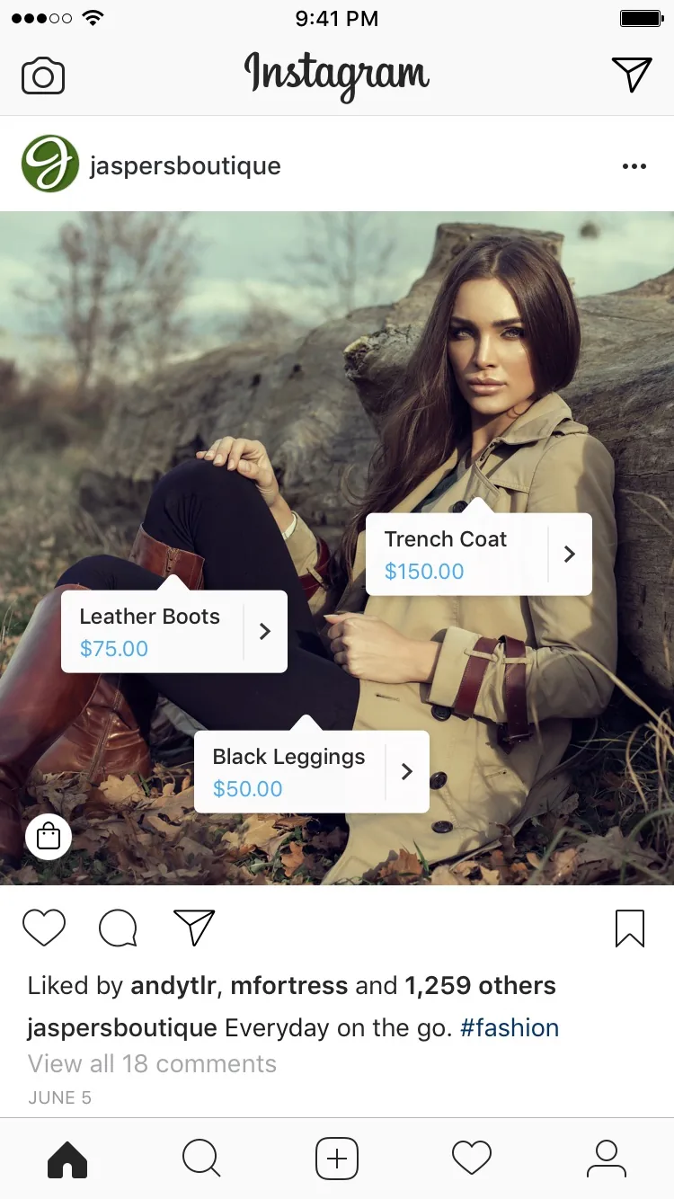 Social Commerce in 2026: What Local Businesses Must Know image A great example of Instagram Shopping