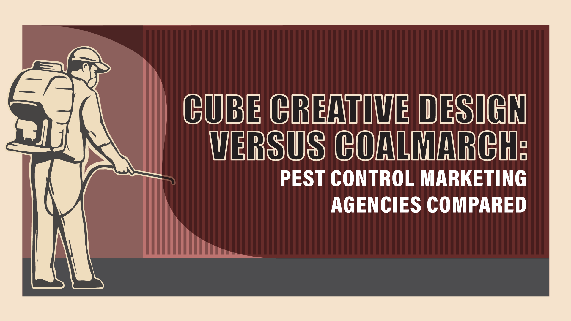 Cube Creative Design vs. Coalmarch: An Honest Pest Control Marketing Comparison
