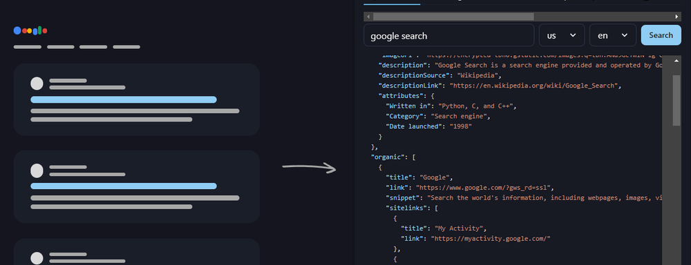 Top 6 DataForSEO Alternatives for SEO Experts (2026) image Serper.dev screenshot