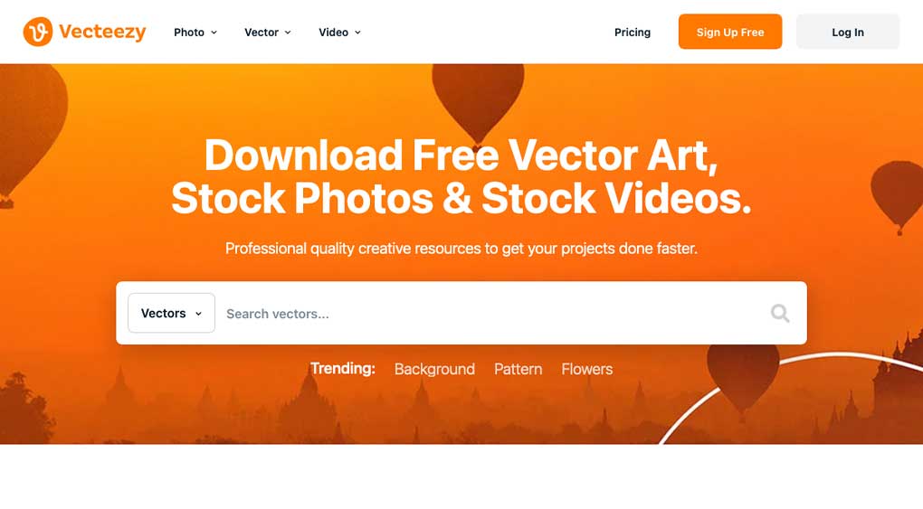 43+ places to get awesome free vector images: Vecteezy