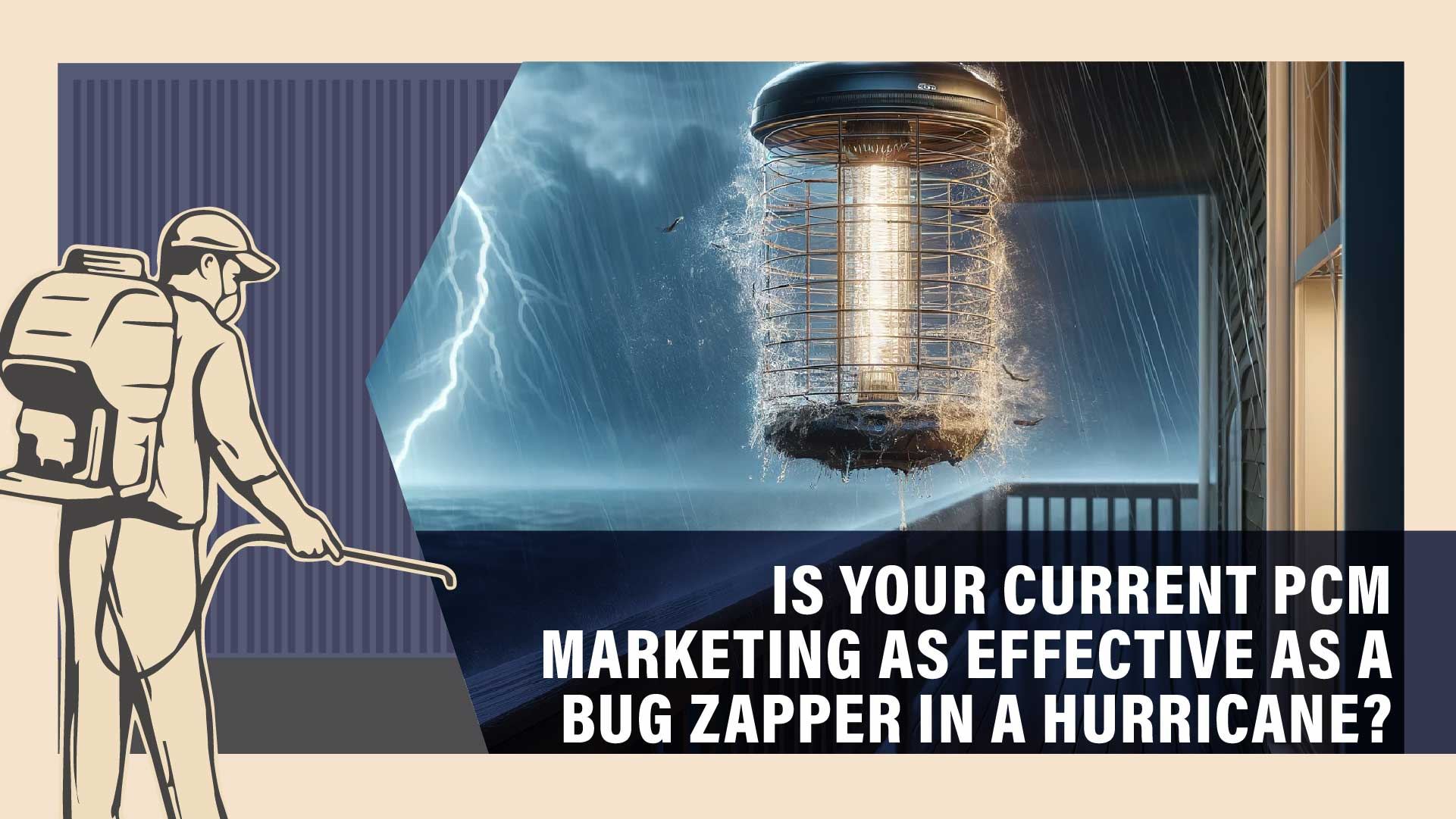Is Your Pest Control Marketing Like a Bug Zapper in a Hurricane?
