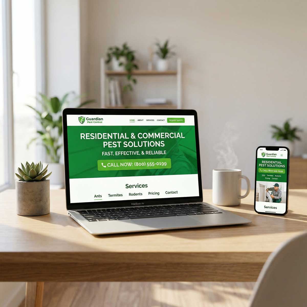 Pest Control SEO Company - Cube Creative Design